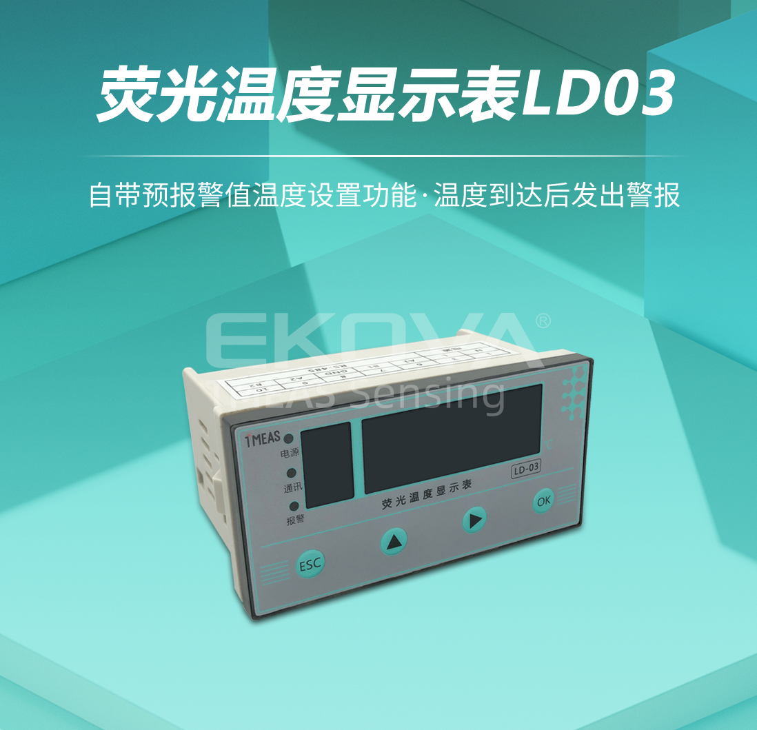 荧光温度显示表LD03