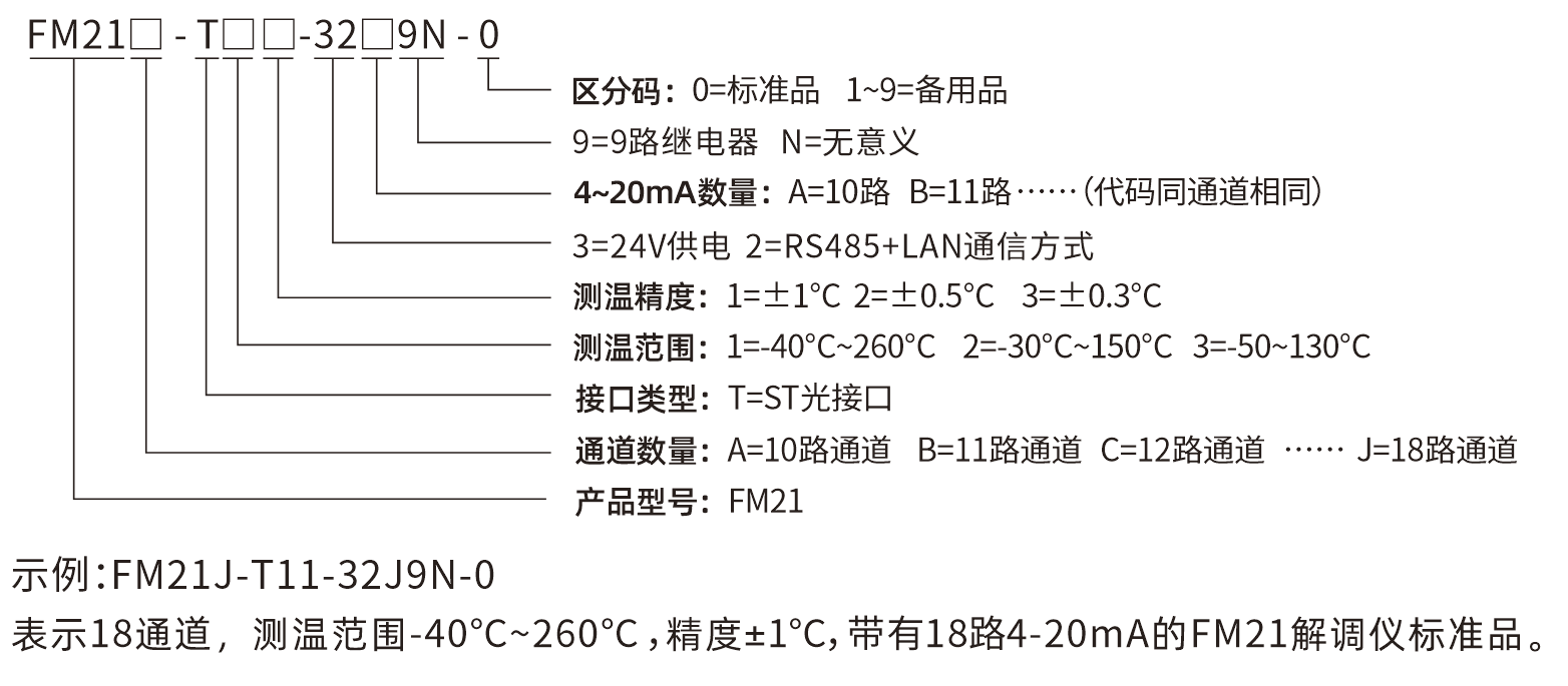 FM-21选型说明